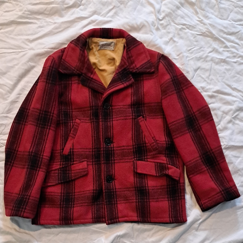 Vintage Sears Wool Hunting Coat